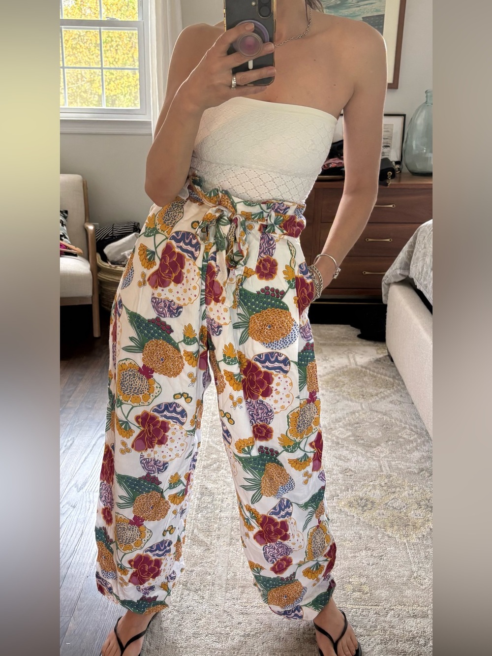 Roller Rabbit Floral Relaxed Pants - Picture 10 of 11